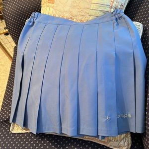 Tennis Skirt -Vintage ‘90’s IXSPA - periwinkle blue- size 6